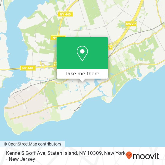 Kenne S Goff Ave, Staten Island, NY 10309 map