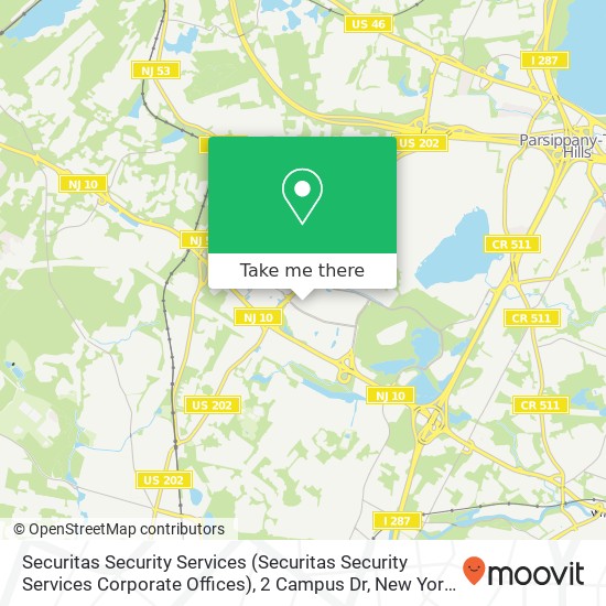 Securitas Security Services (Securitas Security Services Corporate Offices), 2 Campus Dr map