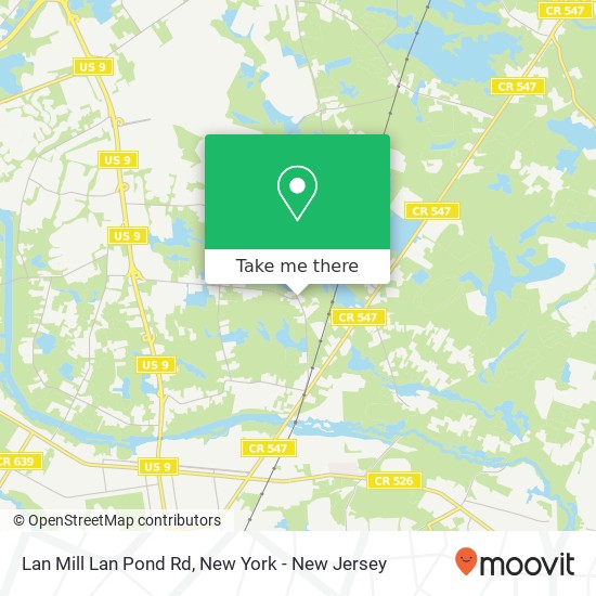 Lan Mill Lan Pond Rd, Howell, NJ 07731 map