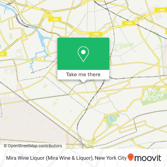 Mira Wine Liquor map