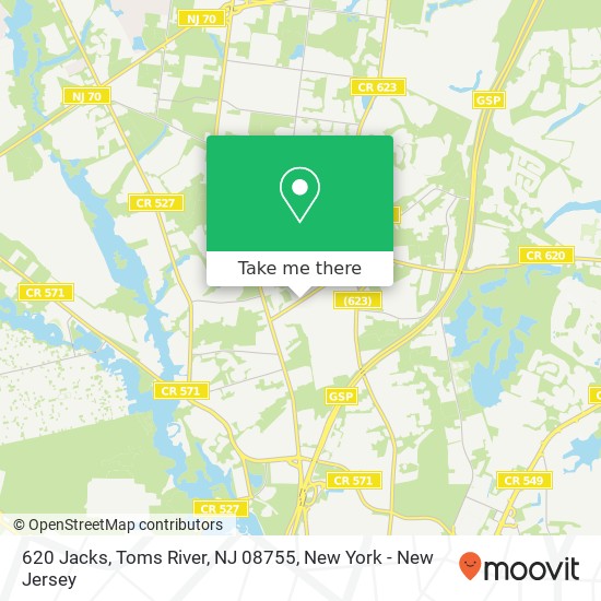 620 Jacks, Toms River, NJ 08755 map