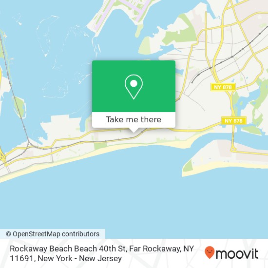 Rockaway Beach Beach 40th St, Far Rockaway, NY 11691 map