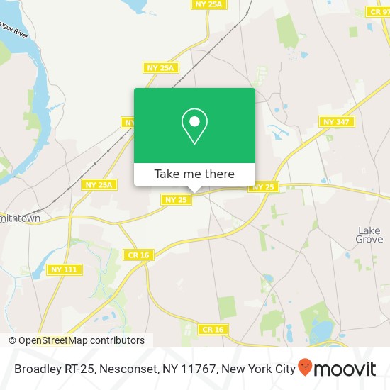 Broadley RT-25, Nesconset, NY 11767 map