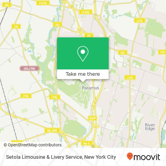 Setola Limousine & Livery Service map