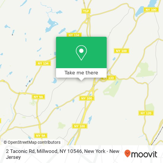 2 Taconic Rd, Millwood, NY 10546 map