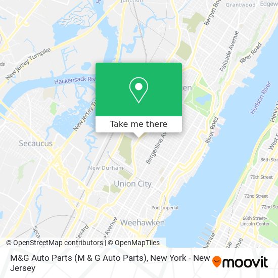 Mapa de M&G Auto Parts