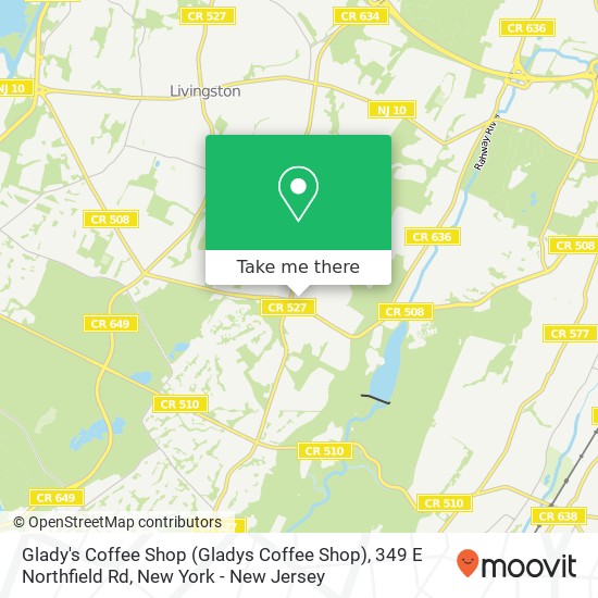 Glady's Coffee Shop (Gladys Coffee Shop), 349 E Northfield Rd map