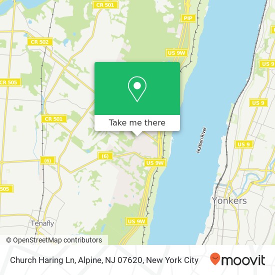 Church Haring Ln, Alpine, NJ 07620 map