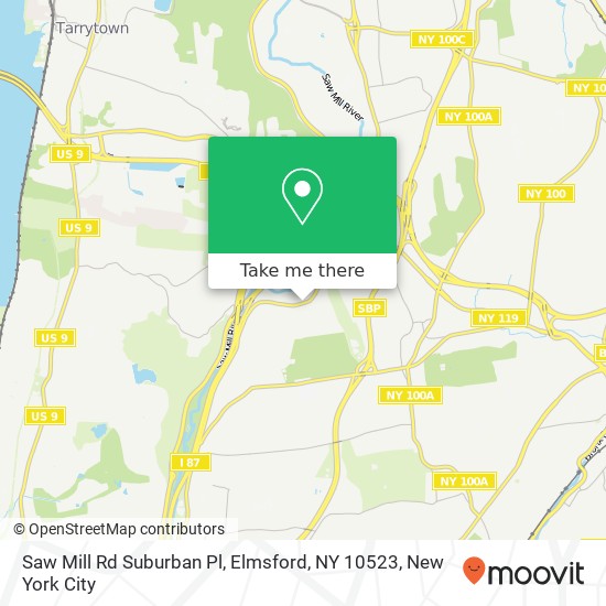 Saw Mill Rd Suburban Pl, Elmsford, NY 10523 map