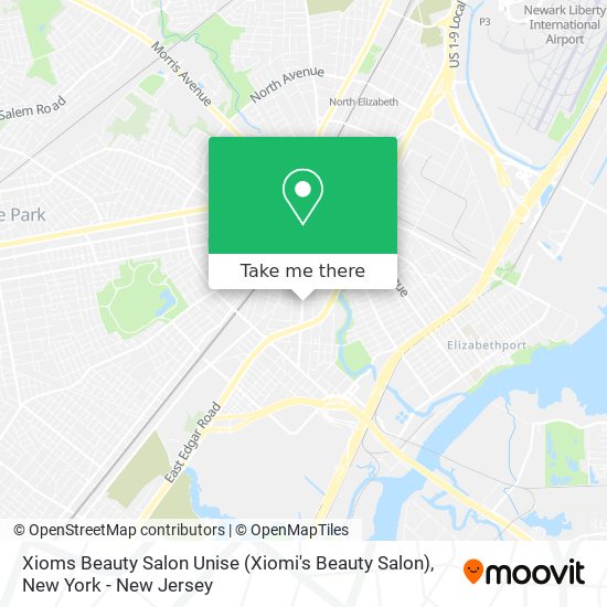 Mapa de Xioms Beauty Salon Unise (Xiomi's Beauty Salon)