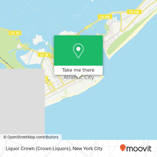 Liquor Crown (Crown Liquors) map