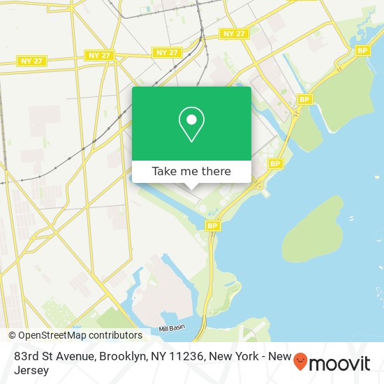 83rd St Avenue, Brooklyn, NY 11236 map