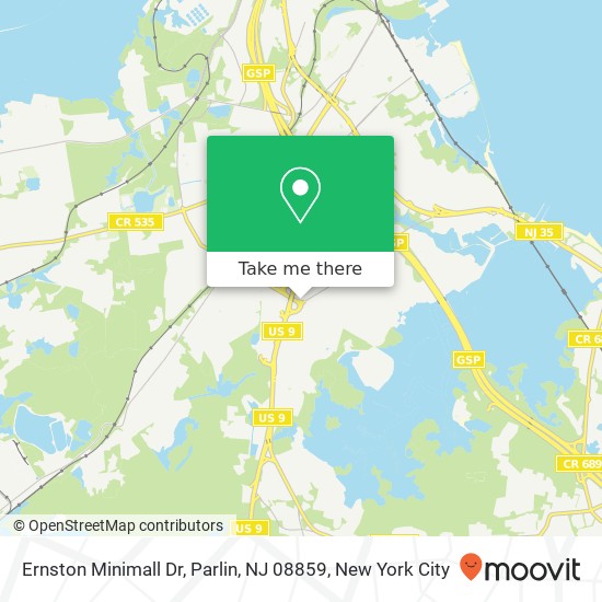 Ernston Minimall Dr, Parlin, NJ 08859 map