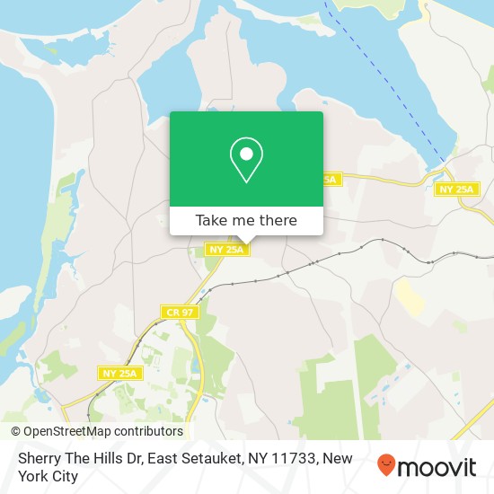 Sherry The Hills Dr, East Setauket, NY 11733 map