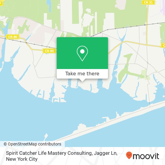Mapa de Spirit Catcher Life Mastery Consulting, Jagger Ln