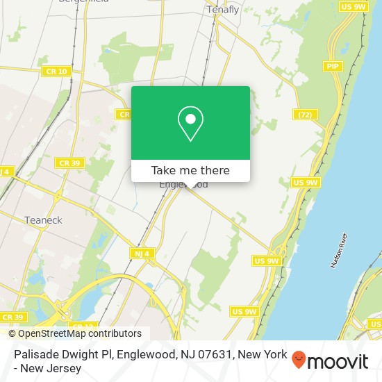 Mapa de Palisade Dwight Pl, Englewood, NJ 07631