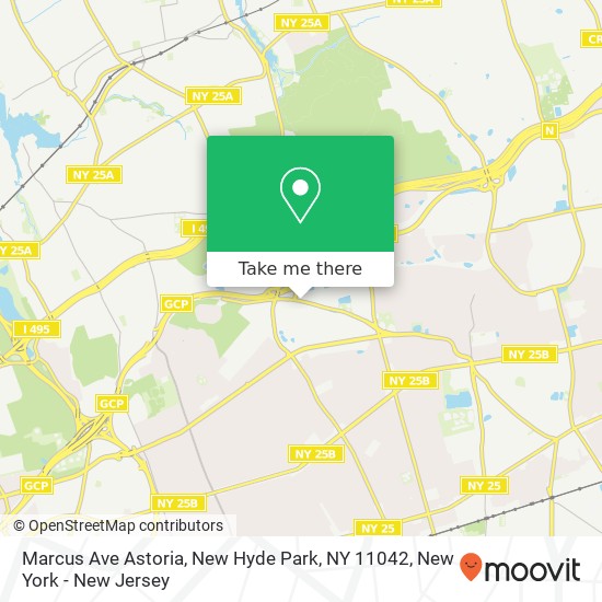 Marcus Ave Astoria, New Hyde Park, NY 11042 map