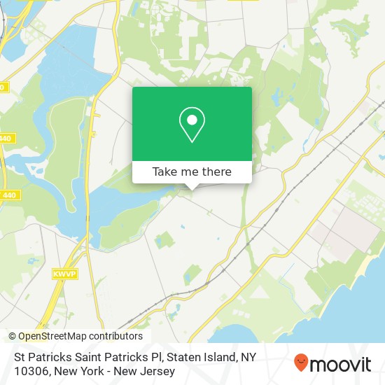 St Patricks Saint Patricks Pl, Staten Island, NY 10306 map