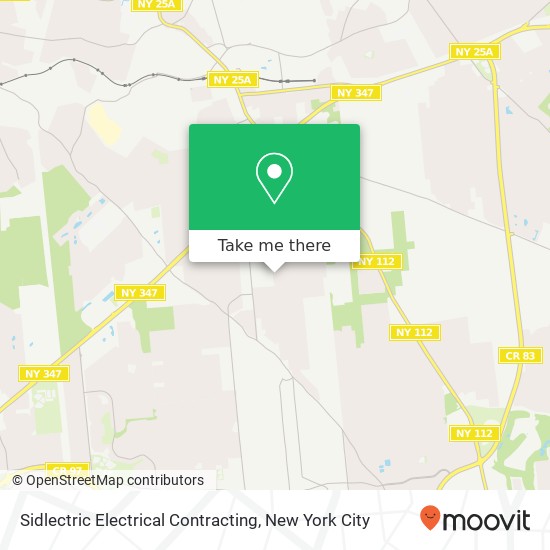 Mapa de Sidlectric Electrical Contracting