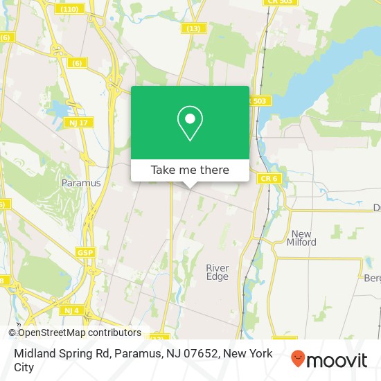 Midland Spring Rd, Paramus, NJ 07652 map