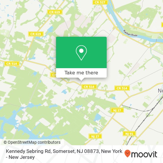 Kennedy Sebring Rd, Somerset, NJ 08873 map