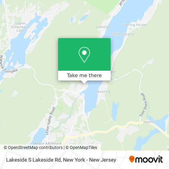 Mapa de Lakeside S Lakeside Rd