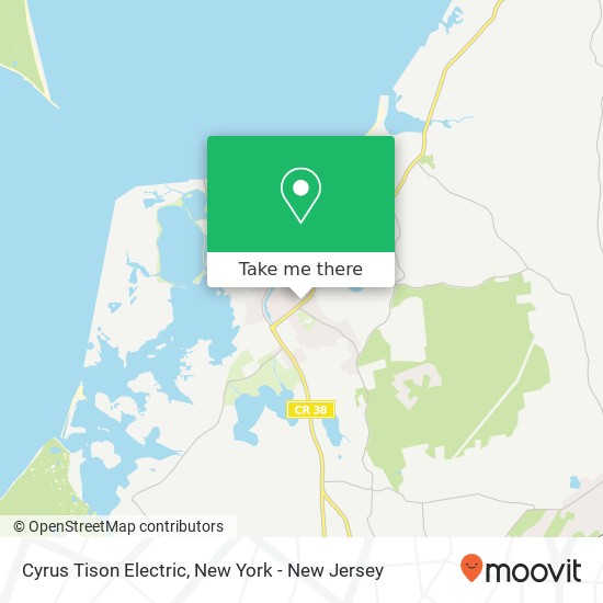 Mapa de Cyrus Tison Electric