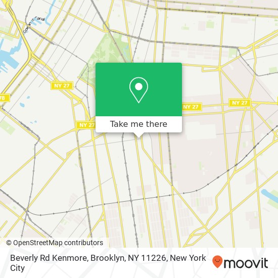 Beverly Rd Kenmore, Brooklyn, NY 11226 map