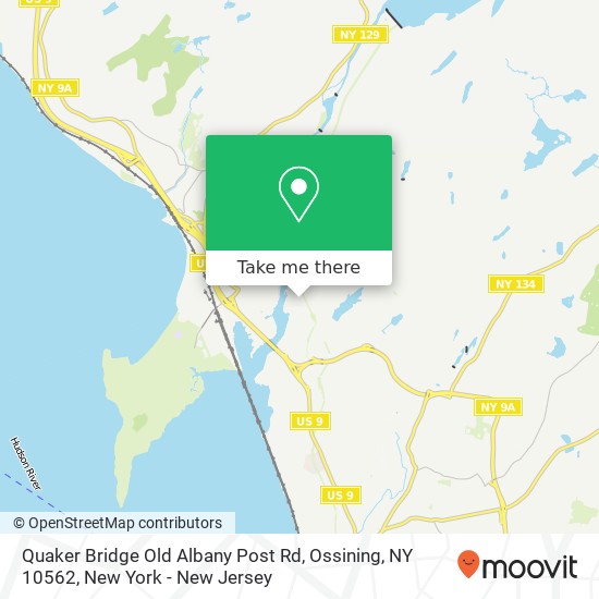 Quaker Bridge Old Albany Post Rd, Ossining, NY 10562 map