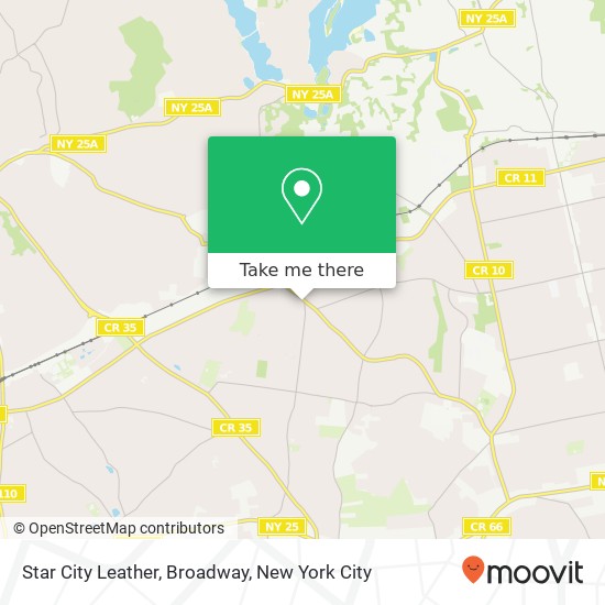 Mapa de Star City Leather, Broadway