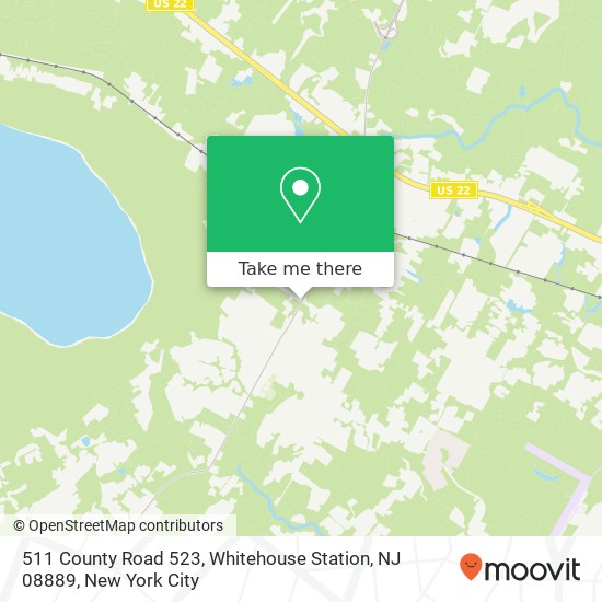 511 County Road 523, Whitehouse Station, NJ 08889 map