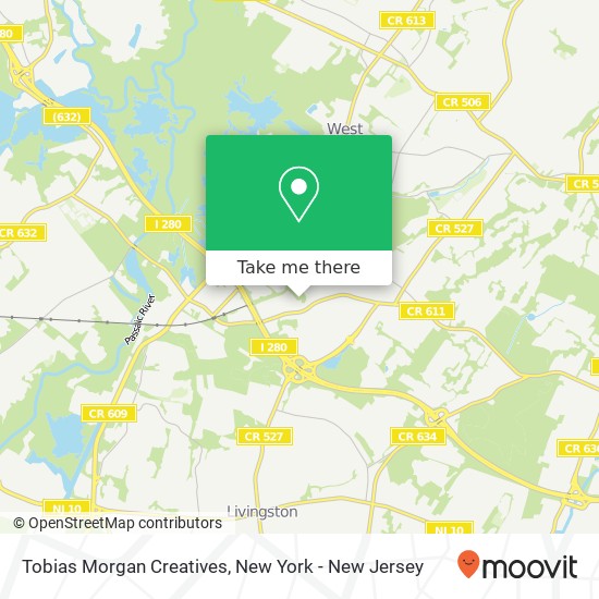 Tobias Morgan Creatives map