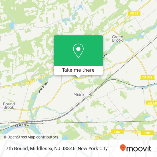 7th Bound, Middlesex, NJ 08846 map