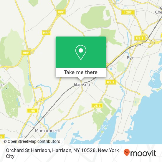 Orchard St Harrison, Harrison, NY 10528 map