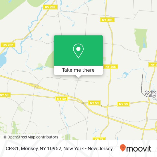 CR-81, Monsey, NY 10952 map