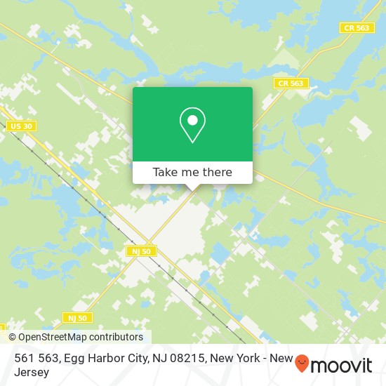 561 563, Egg Harbor City, NJ 08215 map