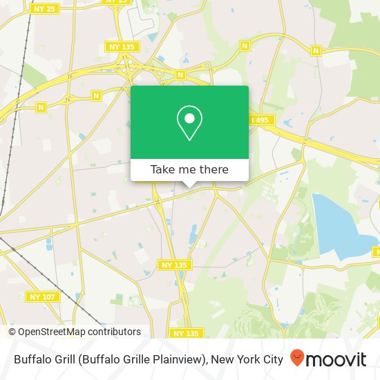 Buffalo Grill (Buffalo Grille Plainview) map