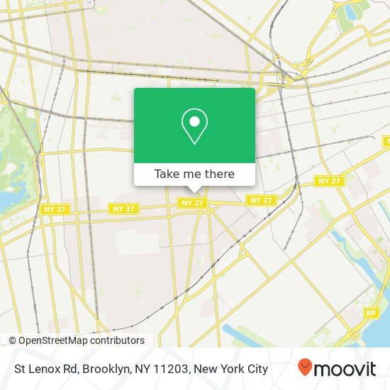 St Lenox Rd, Brooklyn, NY 11203 map