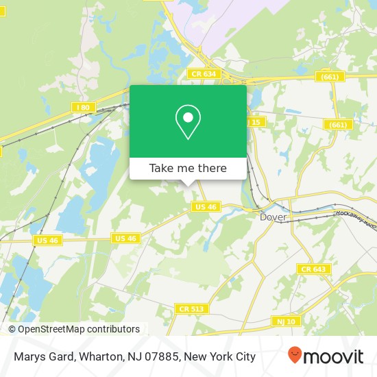 Marys Gard, Wharton, NJ 07885 map