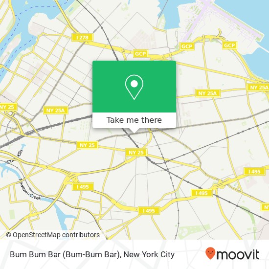 Bum Bum Bar map