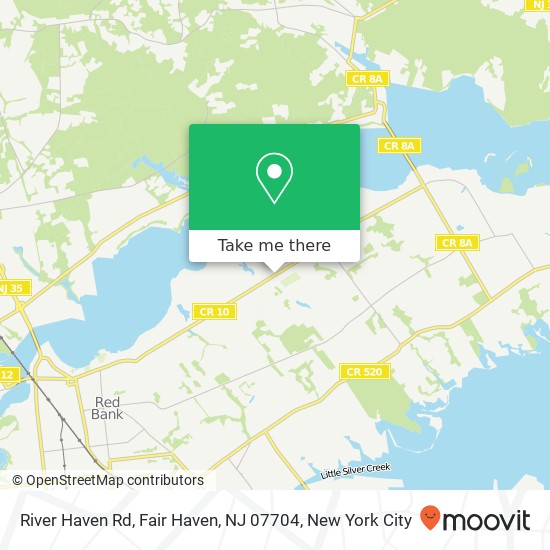 River Haven Rd, Fair Haven, NJ 07704 map