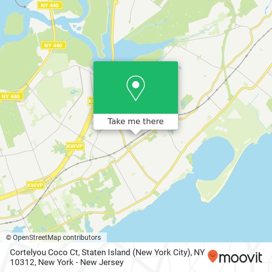 Cortelyou Coco Ct, Staten Island (New York City), NY 10312 map