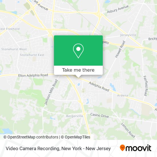 Video Camera Recording map