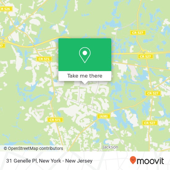 31 Genelle Pl, Jackson, NJ 08527 map