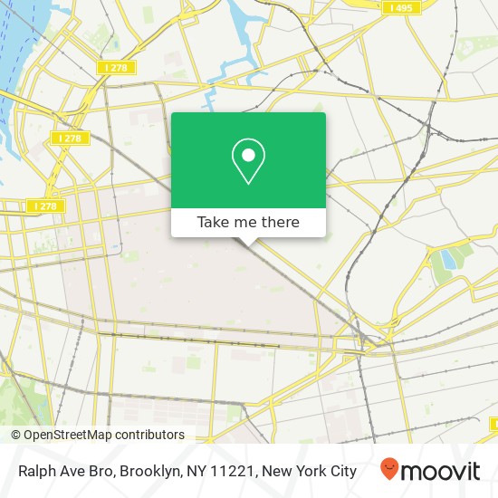 Ralph Ave Bro, Brooklyn, NY 11221 map