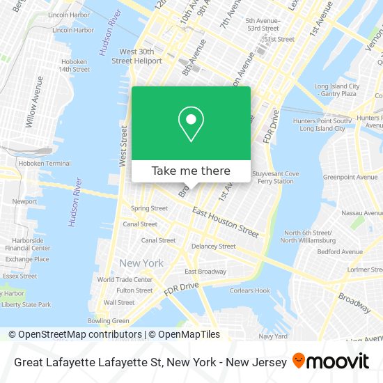 Mapa de Great Lafayette Lafayette St