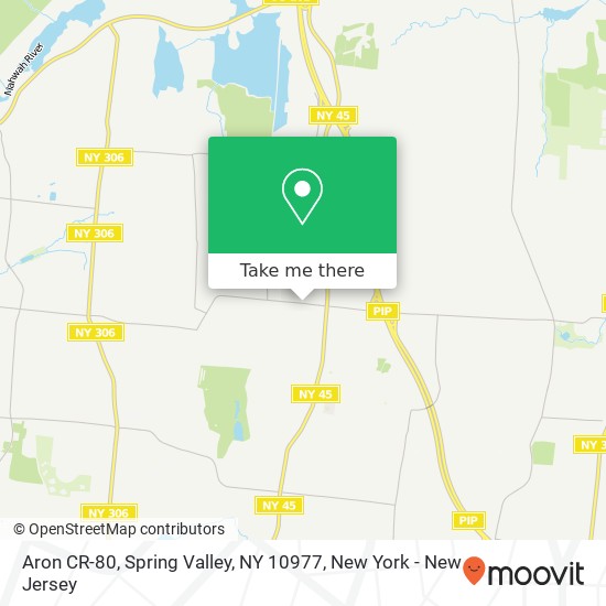 Aron CR-80, Spring Valley, NY 10977 map