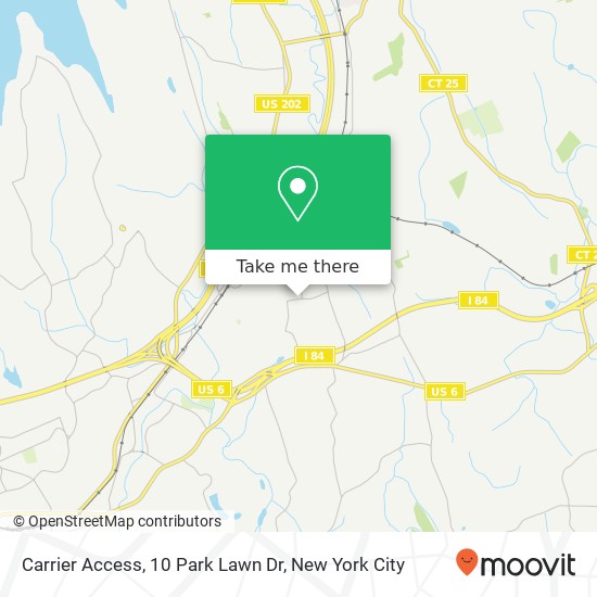 Carrier Access, 10 Park Lawn Dr map
