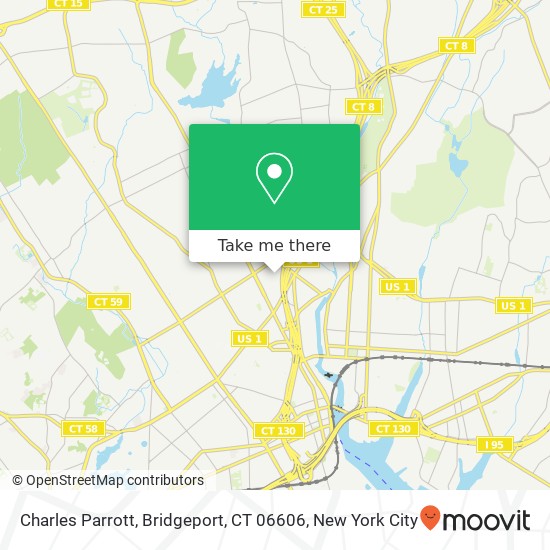 Charles Parrott, Bridgeport, CT 06606 map