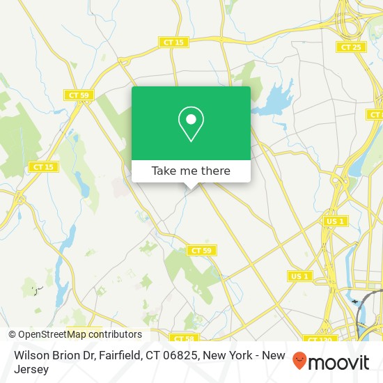 Wilson Brion Dr, Fairfield, CT 06825 map